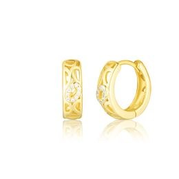 Náušnice JVD SVLE3146XH2GO00 stříbrné