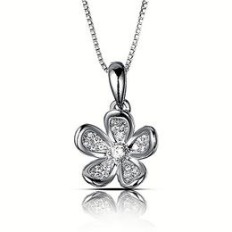 MOISS stříbrný přívěsek KVĚTINA