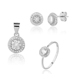 Stříbrný set JVD SVLS0127SJ6BI60