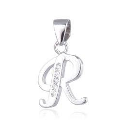 MOISS stříbrný přívěsek PÍSMENO R
