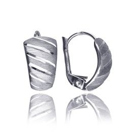 MOISS náušnice z bílého zlata