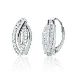 Náušnice JVD SVLE3391XJ6BI00 stříbrné