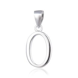 MOISS stříbrný přívěsek PÍSMENO O