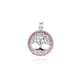 MOISS opálový stříbrný přívěsek STROM