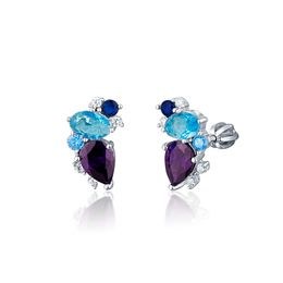 Náušnice JVD SVLE0529SH2F100 stříbrné