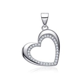 MOISS stříbrný přívěsek SRDCE