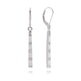 MOISS opálové stříbrné náušnice