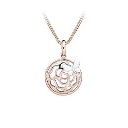 MOISS stříbrný přívěsek KVĚTINA ROSE