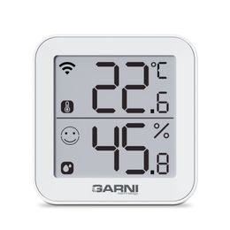 Chytrý vnitřní teploměr s vlhkoměrem GARNI 158THT
