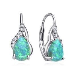 MOISS stříbrné náušnice OPÁL