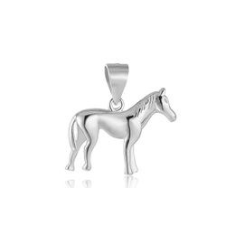 MOISS stříbrný přívěsek KŮŇ