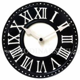 Hodiny NEXTIME 5187zw v anglickém retro stylu 17cm