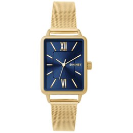 MINET Zlato-modré dámské hodinky SIENA MWL5428