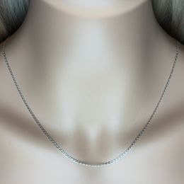 MINET Rose gold stříbrný náhrdelník křížek se zirkony a řetízek s kuličkami