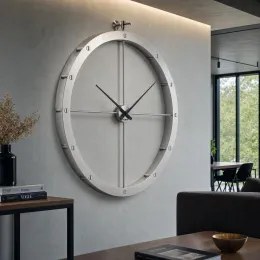 KUBRi 0183 - Luxusní dubové hodiny s epoxidovými doplňky