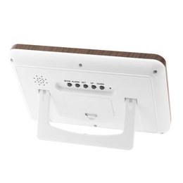 Designové LED hodiny - budík KA5861GR Karlsson 20cm