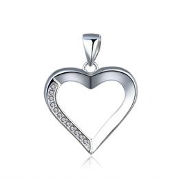 MOISS stříbrný přívěsek SRDCE