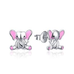 MOISS dětské stříbrné náušnice SMALT SLON