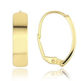 MINET Moderní zlaté náušnice Au 585/1000 2,40g