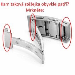 LAVVU LSCUB10 Černý hladký řemínek PLAIN z luxusní kůže Top Grain - 10