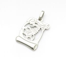 Stříbrný přívěs zvěrokruh Štír pergamen