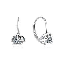 MOISS stříbrné náušnice BERAN