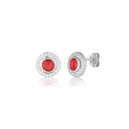 Náušnice JVD SVLE0779SH2R1SR stříbrné