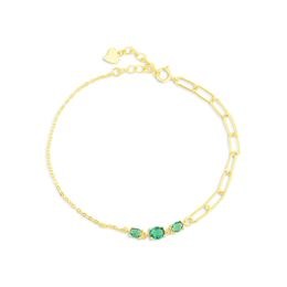 Náramek JVD SVLB0546XF3GO18 stříbrný