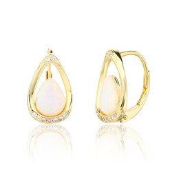 Náušnice JVD SVLE3379XJ6GO00 stříbrné