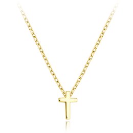 MINET Zlatý náhrdelník s křížkem Au 585/1000 1,70g