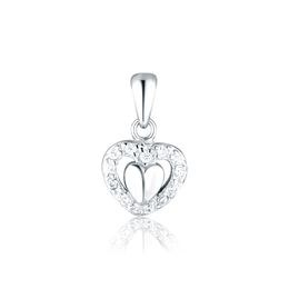 Přívěsek JVD SVLP0894SH2BI00 stříbrný