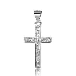 MOISS stříbrný přívěsek KŘÍŽ