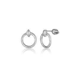 Náušnice JVD SVLE3310XF3BISR stříbrné