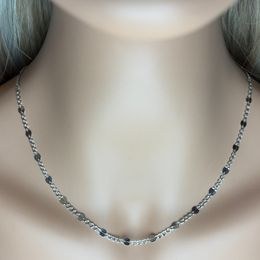 Stříbrný 925/1000 řetízek figaro S1002