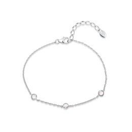 Náramek JVD SVLB0516XH8BI18 stříbrný