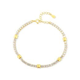 Náramek JVD SVLB0512XH2GO18 stříbrný