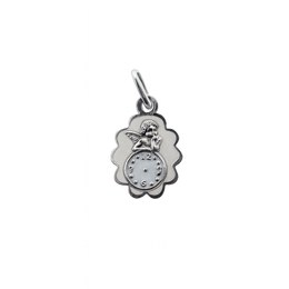 Zlatý 585/1000 přívěsek z bílého zlata anděl P69983