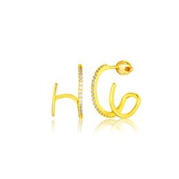 Náušnice JVD SVLE3302XF3GOSR stříbrné