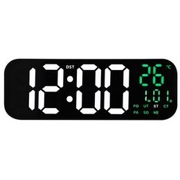 JVD DH9016.3 - Digitální stále svítící hodiny s datumem a dnem v týdnu v češtině