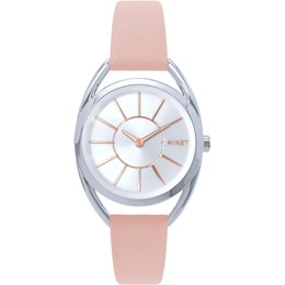 MINET Stříbrné dámské hodinky ICON SILVER MWL5236