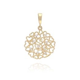 MOISS přívěsek ze žlutého zlata