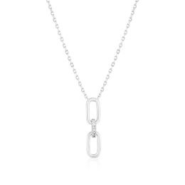 Stříbrný náhrdelník JVD 925/1000 SVLN0736X61BI45