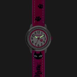 CLOCKODILE Svítící hnědé chlapecké dětské hodinky ARMY s maskáčovým vzorem