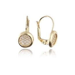 MOISS náušnice ze žlutého zlata
