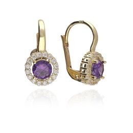 MOISS náušnice ze žlutého zlata