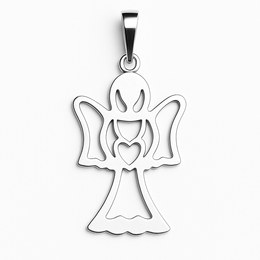 Stříbrný přívěs Anděl VA-1053