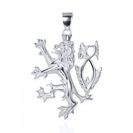 MOISS stříbrný přívěsek ČESKÝ LEV