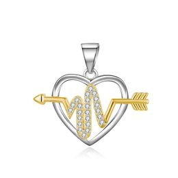 MOISS stříbrný přívěsek SRDCE