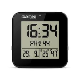 Digitální budík s měřením vnitřní teploty a rel. vlhkosti GARNI 138B