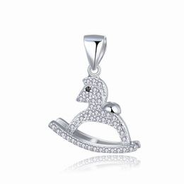 MOISS stříbrný přívěsek HOUPACÍ KONÍK